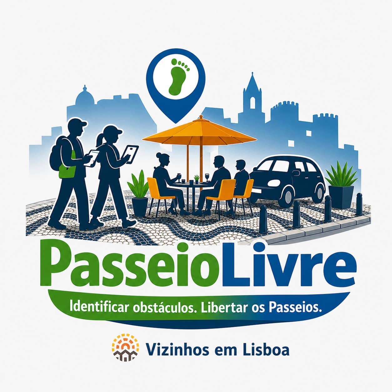 PasseioLivreLx: Observação Participativa do Espaço Pedonal em Lisboa